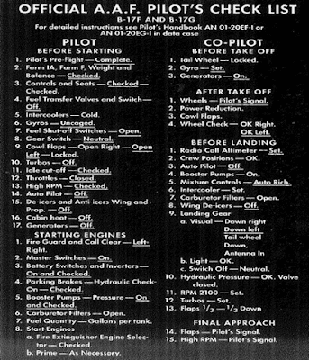 El día del checklist