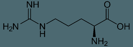 Composición química de la arginina
