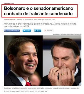 Nexos entre Marco Rubio y Jair Bolsonaro [+ video]