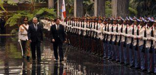 Recibió Díaz-Canel al presidente panameño Juan Carlos Varela