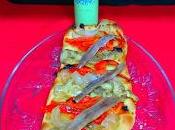 Coca escalibada anchoas olis catala