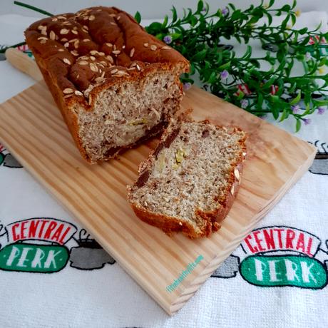 BANANA BREAD WITH CHOCOLATE CHUNKIES