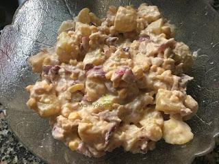 ENSALADA DE PATATA EN THERMOMIX Y TRADICIONAL