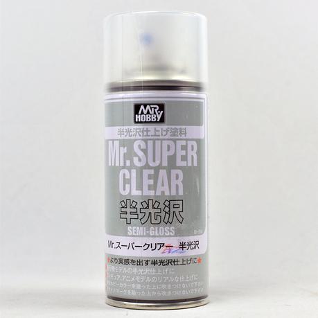 B516 Mr Hobby Super Clear Semi Gloss Spray 170ml