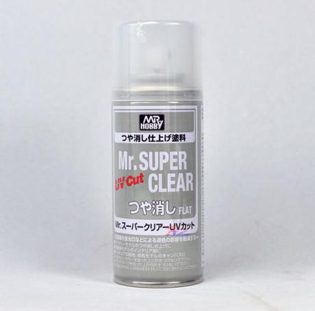 B523 Mr Hobby Super Clear Uv Cut Flat Matt Spray 170ml