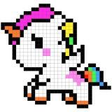 Pixel.Unicorn - Free Number Sandbox Coloring 2018