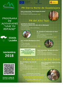 Noviembre 2.018:  fiestas y eventos en la Sierra Norte