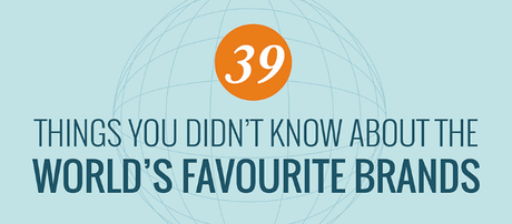 39 curiosidades relacionadas con tus marcas favoritas