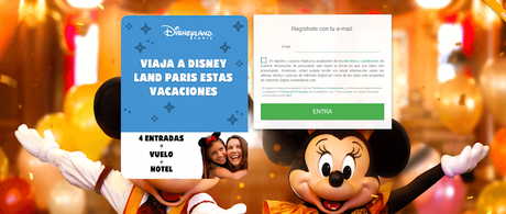 Gana un viaje a Disneyland París