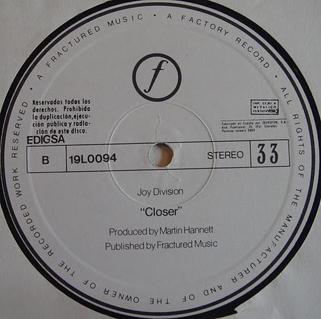 Joy division -Closer Lp 1981
