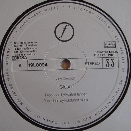 Joy division -Closer Lp 1981