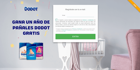 Sorteo de Pañales Dodot