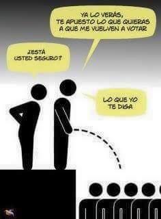 No se merecen nuestro voto