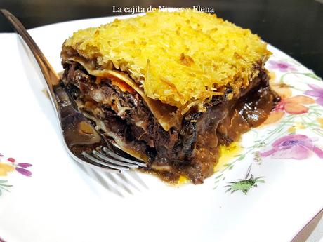 Lasaña de rabo de toro Lasaña de rabo de toro