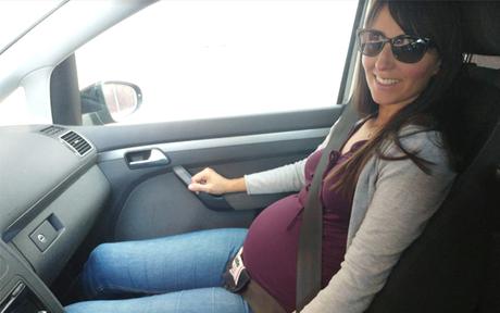 Cinturón de coche para embarazadas: adaptador para el cinturón durante el embarazo