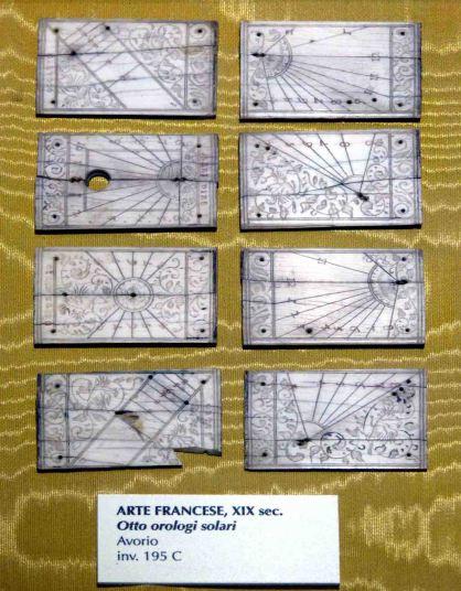 Instrumentos matemáticos en el Museo del Bargello de Florencia