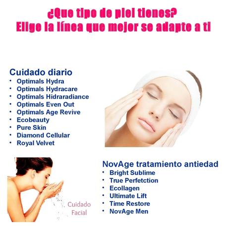 Línea de Cuidado Facial - ¿Qué tipo de piel tienes?