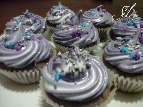 CUPCAKES DE ARANDANOS