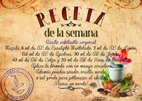 Receta: Aceite exfoliante corporal