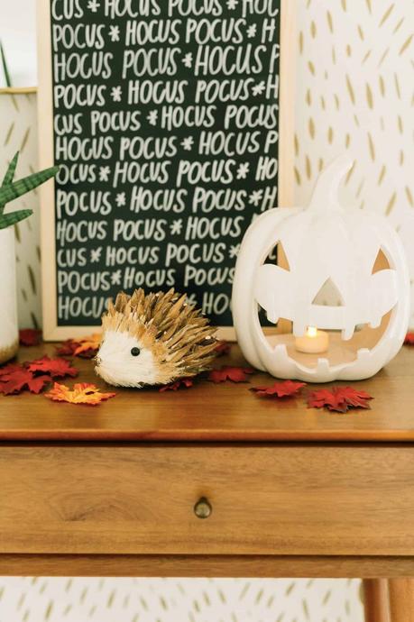 Home Tour: Cómo decorar bonito en halloween