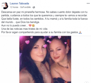 Fallece Claudia Aguilar la joven cubana que se encontraba en grave estado tras un accidente en Miami