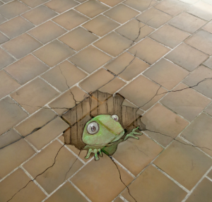 Los diseños anamórficos de David Zinn