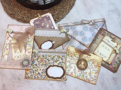 SOBRES, INVITACIONES...LOS PUEDES HACER EN EL TALLER