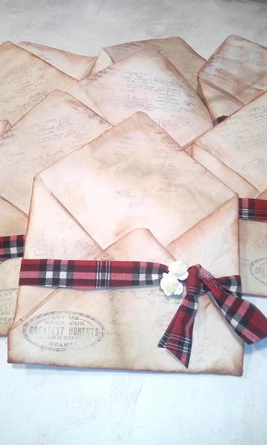 Sobres en tela para celebraciones