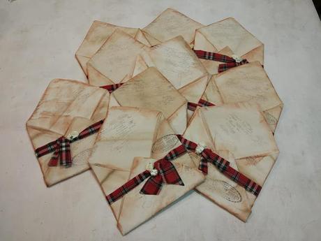 Sobres en tela para celebraciones