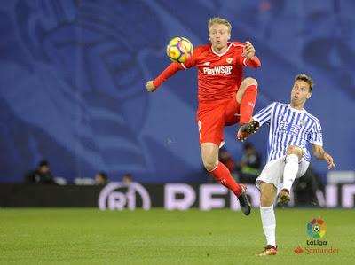 Precedentes ligueros del Sevilla FC ante la Real Sociedad