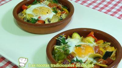 Receta fácil de huevos campesinos de la abuela