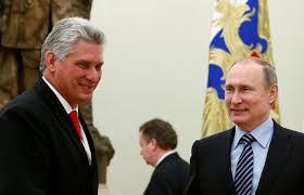 Sostuvo el Presidente Díaz-Canel encuentro con su homólogo ruso Vladímir Putin