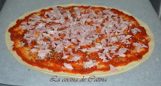 Estrella de hojaldre y queso palmesano