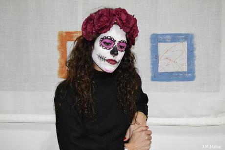 MAQUILLAJE DE CATRINA, PASO A PASO.