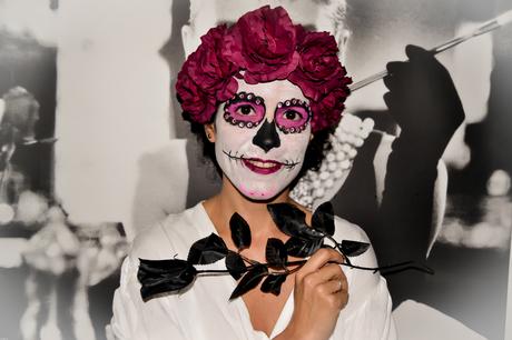 MAQUILLAJE DE CATRINA, PASO A PASO.