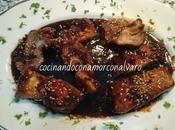 Secreto Ibérico salsa soja miel