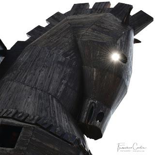 Cabeza del Caballo de Troya en las ruinas del poblado. Turquía. Viajes_Fotografia_Abuelohara