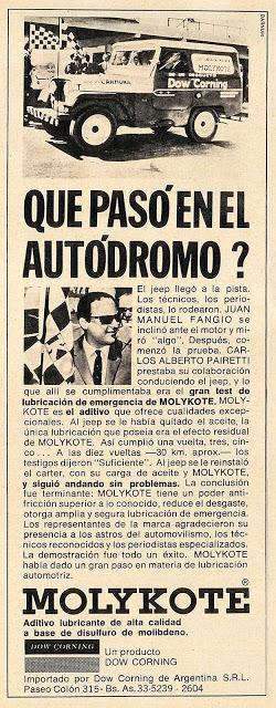 Molykote, otro viejo aditivo