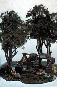 Woodland Moonshine Still Kit Ho Scale Model Railroad Trackside Accessory M102