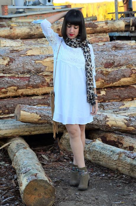 Bufanda de estampado de leopardo Bufanda de estampado de leopardo