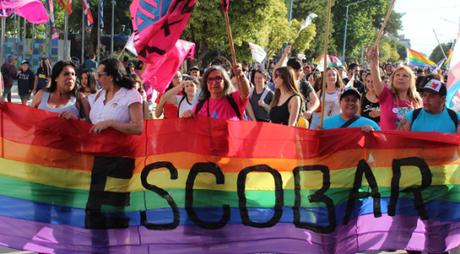 Argentina. Escobar tuvo su primer Marcha del Orgullo LGBTIQ+