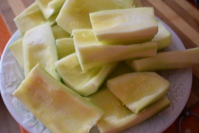 Mermelada de Calabacín  Negro y Berenjena con Jengibre