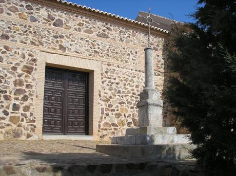 La huella del Ángel. Ermita de San Blas. Los Yébenes. (Toledo).