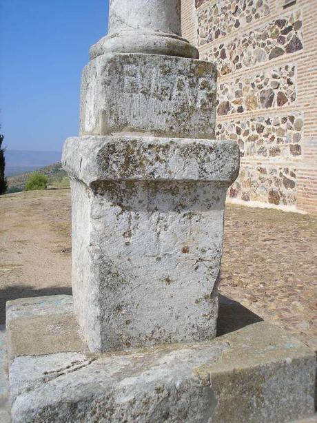 La huella del Ángel. Ermita de San Blas. Los Yébenes. (Toledo).