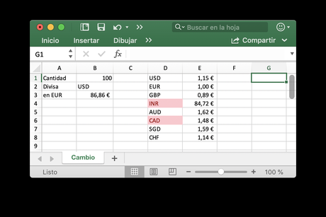 Identificando celdas con espacios en blanco en Excel
