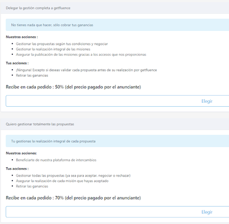 Guía de la Plataforma de anunciantes y editores GetFluence Guía de la Plataforma de anunciantes y editores GetFluence