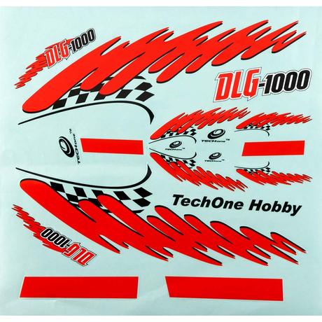 Techone Hobby Decal Dlg 1000 Rxr Large View