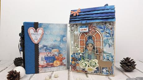 Tutorial Álbum Scrapbookig Cozy Winter con Kora Projects Tutorial Álbum Scrapbookig Cozy Winter con Kora Projects