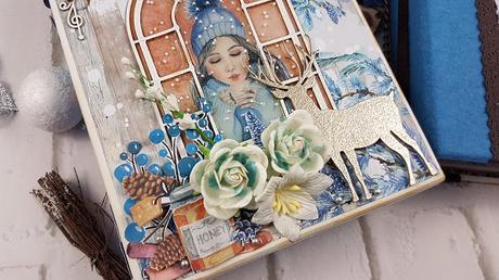 Tutorial Álbum Scrapbookig Cozy Winter con Kora Projects Tutorial Álbum Scrapbookig Cozy Winter con Kora Projects