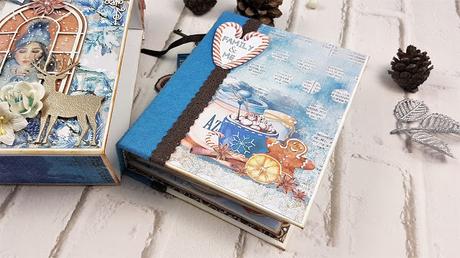 Tutorial Álbum Scrapbookig Cozy Winter con Kora Projects Tutorial Álbum Scrapbookig Cozy Winter con Kora Projects